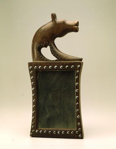 Mirror, Omaha, Native American, c.1885 by American School