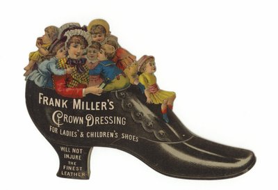 Old Woman in a Shoe by American School