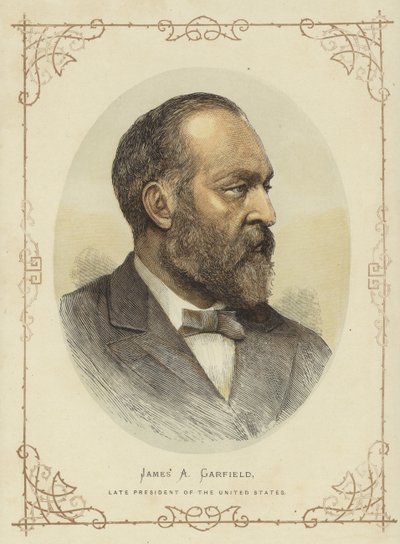 Portrait of James A. Garfield by American School