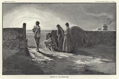 Prayer to the Rising Sun by American School