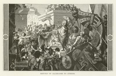 Return of Alcibiades to Athens by American School