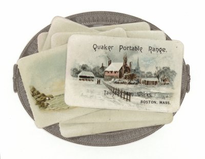 Snow Scene, Range by American School