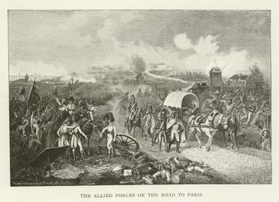 The Allied Forces on the Road to Paris by American School