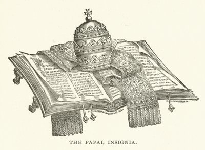 The Papal Insignia by American School