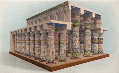 The Temple of Karnak, Egypt by American School