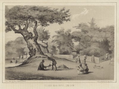 Village near Napha, Lew Chew (Ryukyu Islands) by American School