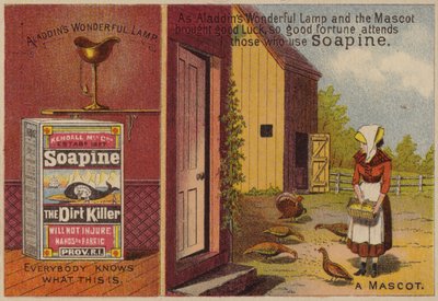 Woman Feeding Turkeys by American School