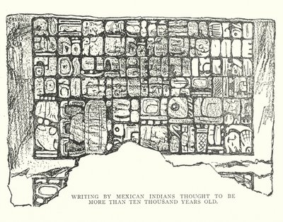 Writing by Mexican Indians Thought to Be More Than 10,000 Years Old by American School