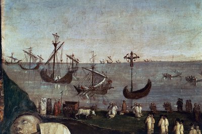 Boats (detail) by Amico Aspertini