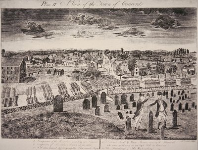 View of the Town of Concord by Amos Doolittle