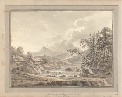 Views in England, Scotland and Wales: Tour in Scotland; Junction of the Lochy and the Dochart near Killin by Amos Green
