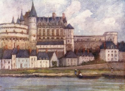 Amboise from the Loire by Amy B. Atkinson