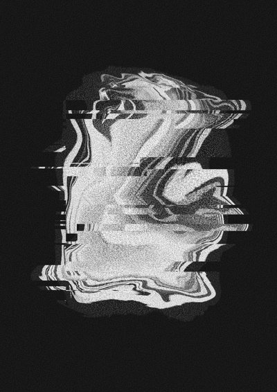 Vaporwave Glitch Bust by Amy Louise Baker