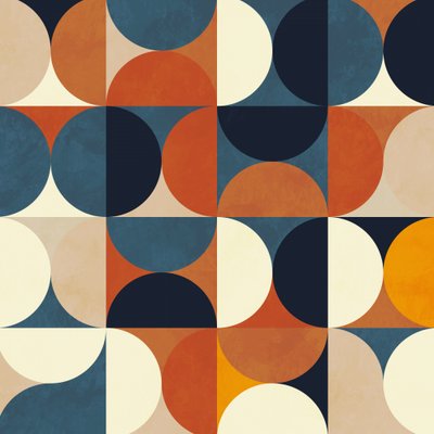 Geometry New 12 Brown by Ana Rut Bre