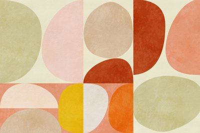 Pastel Geometry by Ana Rut Bre