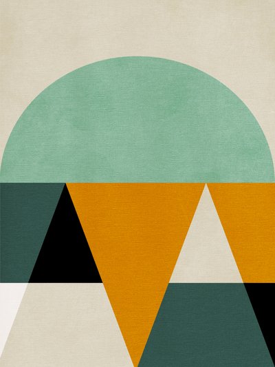 Rainbow Plus Shapes 4 by Ana Rut Bre