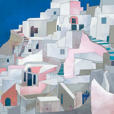 Santorini 7x7 by Ana Rut Bre
