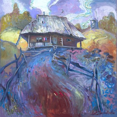 Vibrant Rural Cottage by Anastasiia Grygorieva