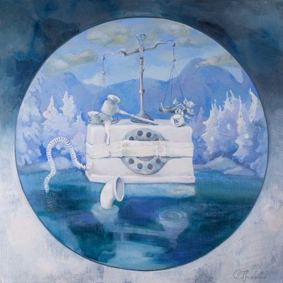 Winter Balance of Justice by Anastasiia Grygorieva