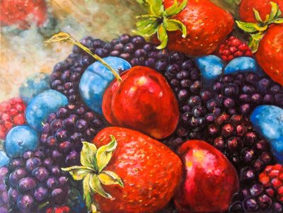 Sweet Berry Medley by Anda Bieza