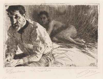 Augustus Saint Gaudens II by Anders Zorn