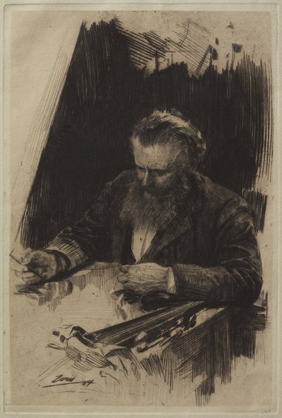 Axel Herman Hägg III by Anders Zorn