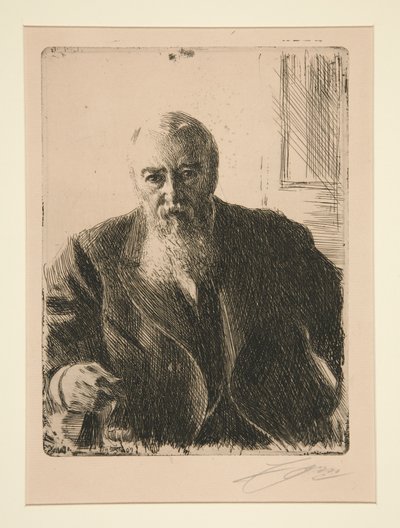 C.F. Liljevalch by Anders Zorn