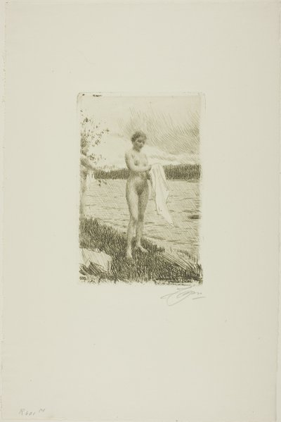 Dal River by Anders Leonard Zorn