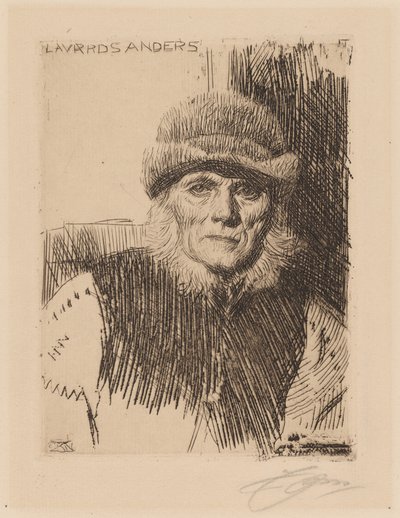 Dalecarlian Peasant (Lavards Anders) by Anders Zorn