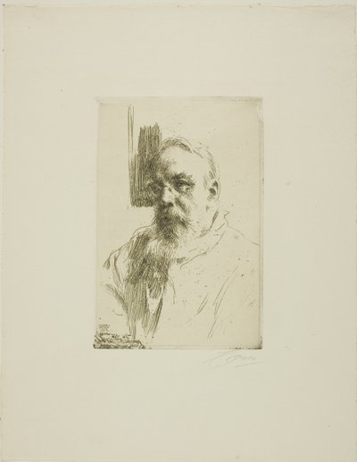 Professor John Berg by Anders Leonard Zorn