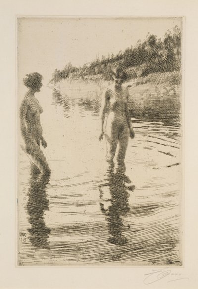 Shallow Water by Anders Zorn
