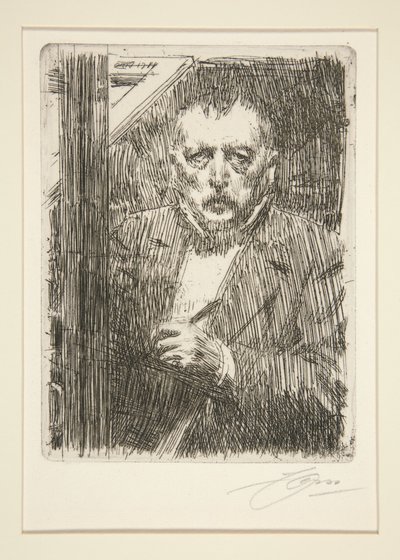 Self-Portrait by Anders Zorn