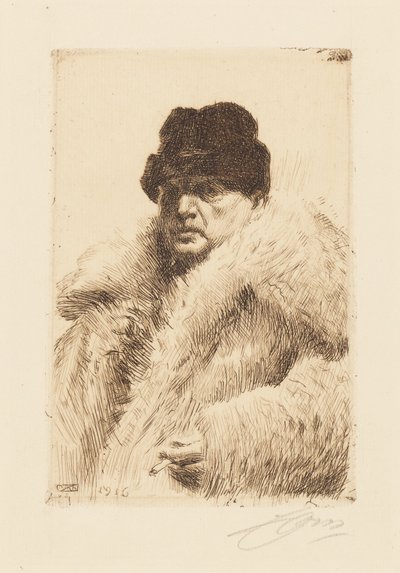 Self-Portrait by Anders Zorn