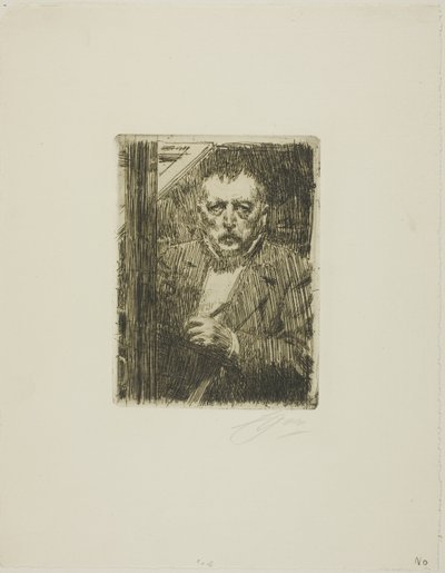Self-Portrait by Anders Leonard Zorn