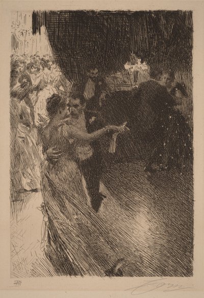 The Waltz by Anders Zorn