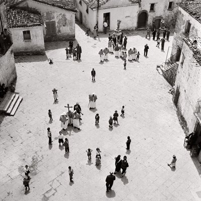 Procession of Flagellants, Albano di Lucania, Potenza, Basilicata, Italy by Ando Gilardi
