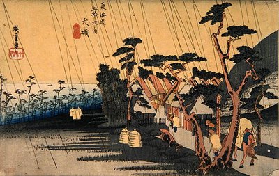 Sudden Shower, Oiso, from the series 