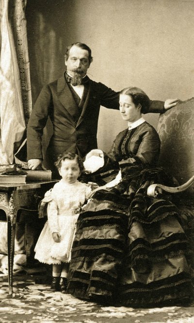 Emperor Napoleon III and His Family by Andre Adolphe Eugene Disderi
