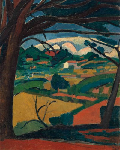 Landscape in Provence, Martigues by Andre Derain