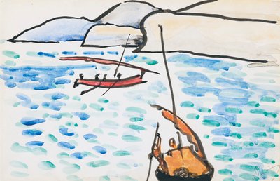 Sailboats by Andre Derain