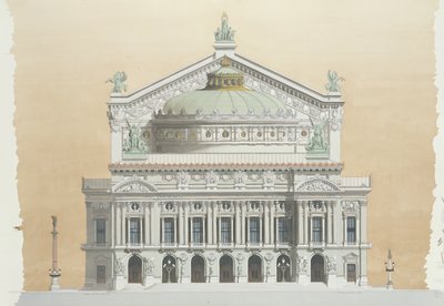 Opera Garnier, Paris, France by Andras Kaldor