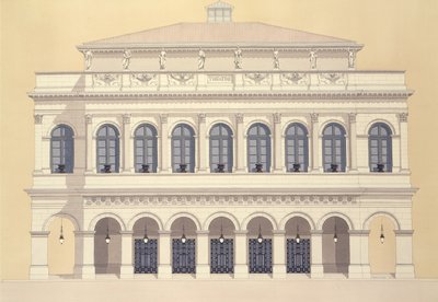 Opera Lyon, France by Andras Kaldor