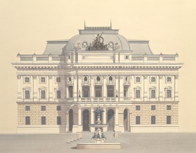 Slovak National Theatre by Andras Kaldor