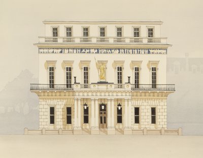The Athenaeum, Waterloo Place by Andras Kaldor