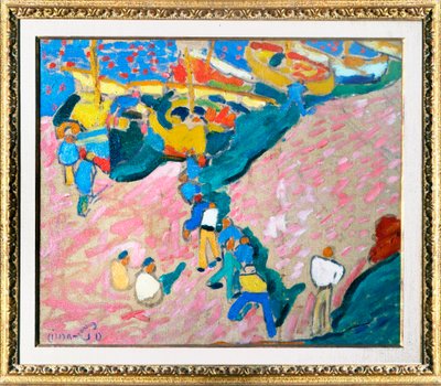 Fishermen at Collioure by André Derain by Andre Derain