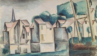 Houses by the Water by Andre Derain