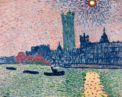 Westminster from the South Bank, London by Andre Derain