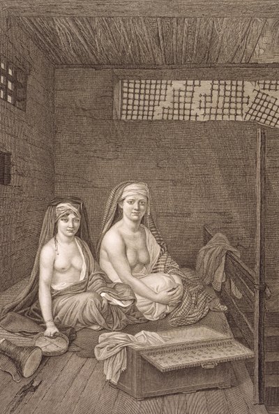 The Public Dancers, from Volume II Costumes and Portraits of 