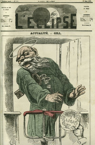 Current events, St. Peter refusing the Pope