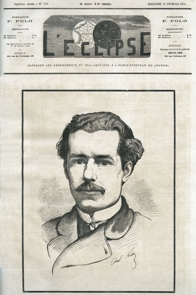 Portrait of Francois Polo, founder of 